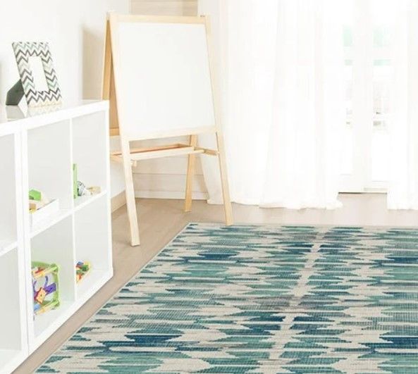 Hesperia Teal Rug-9'x12' thumbnail 3