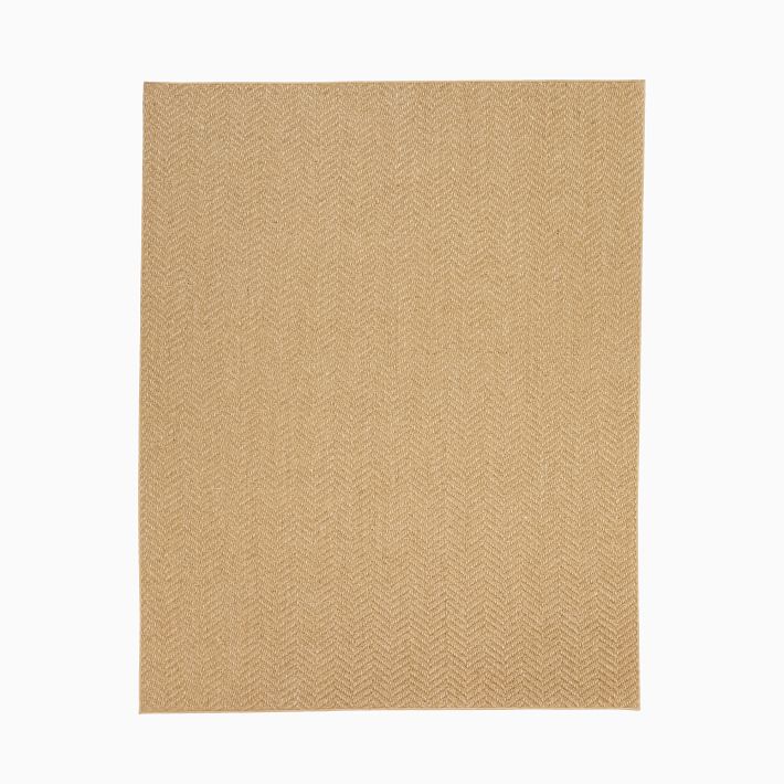 Custom Woven Herringbone Sisal Rug thumbnail 2