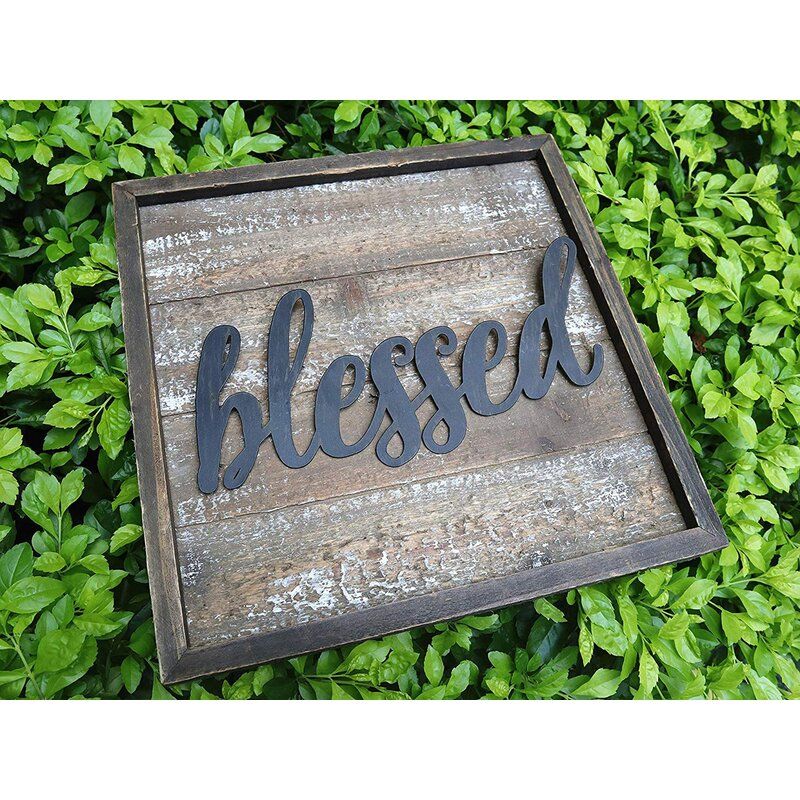 Bless Sign Wall Decor thumbnail 4