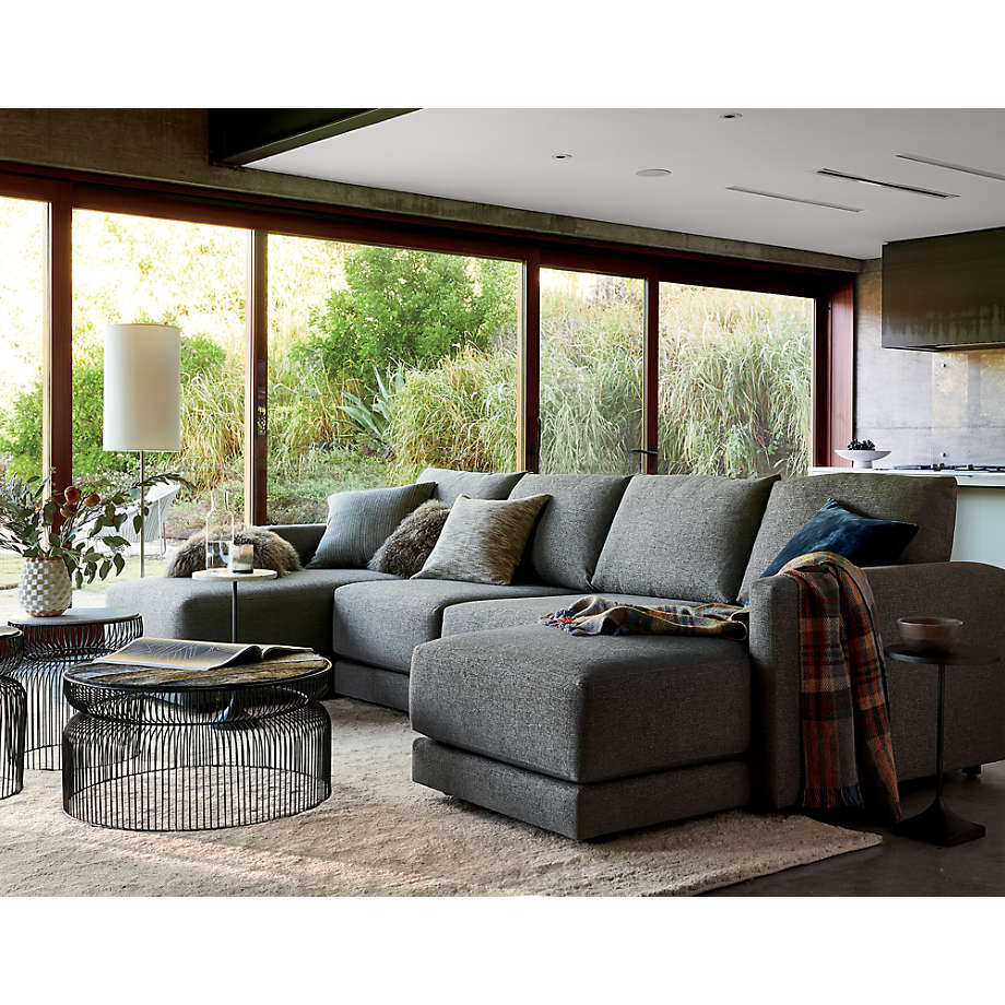 Gather 3 Piece Double Chaise Sectional thumbnail 2