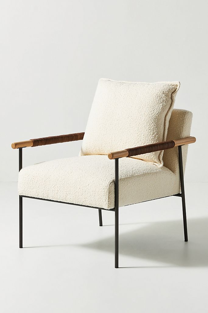 Boucle Atticus Armchair thumbnail 2