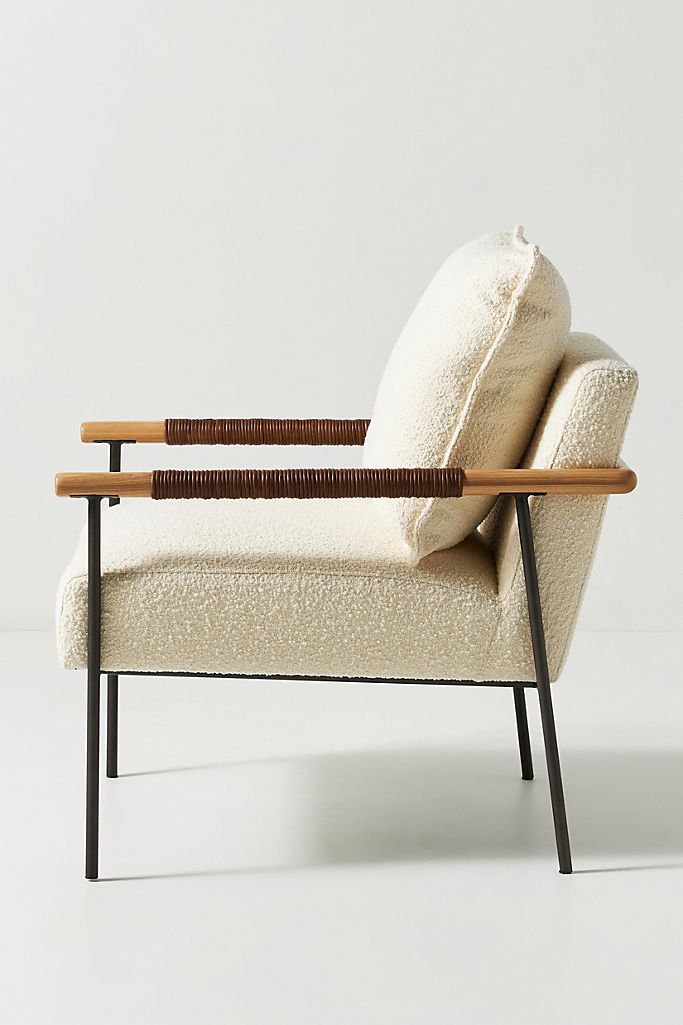 Boucle Atticus Armchair thumbnail 3