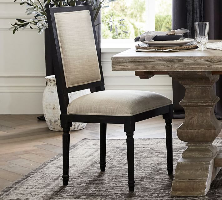 Louis Square Desk Chair thumbnail 3