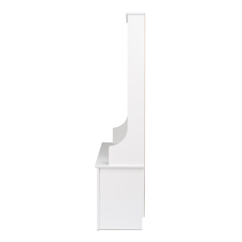 Howlett Hall Tree with Shoe Storage White thumbnail 11