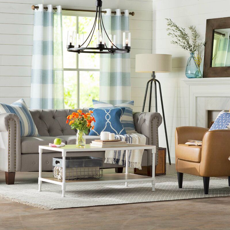 Devoe Five Light Shaded Wagon Wheel Chandelier thumbnail 2