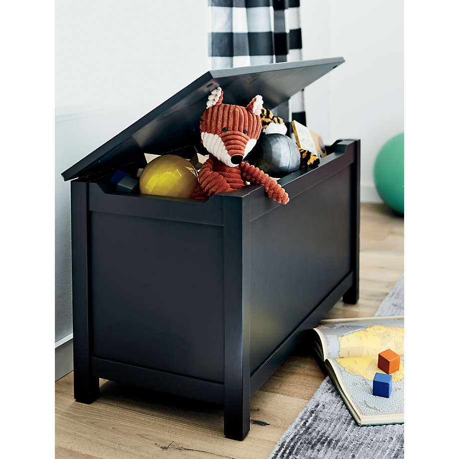 Im Just a Charcoal Wooden Toy Box thumbnail 3