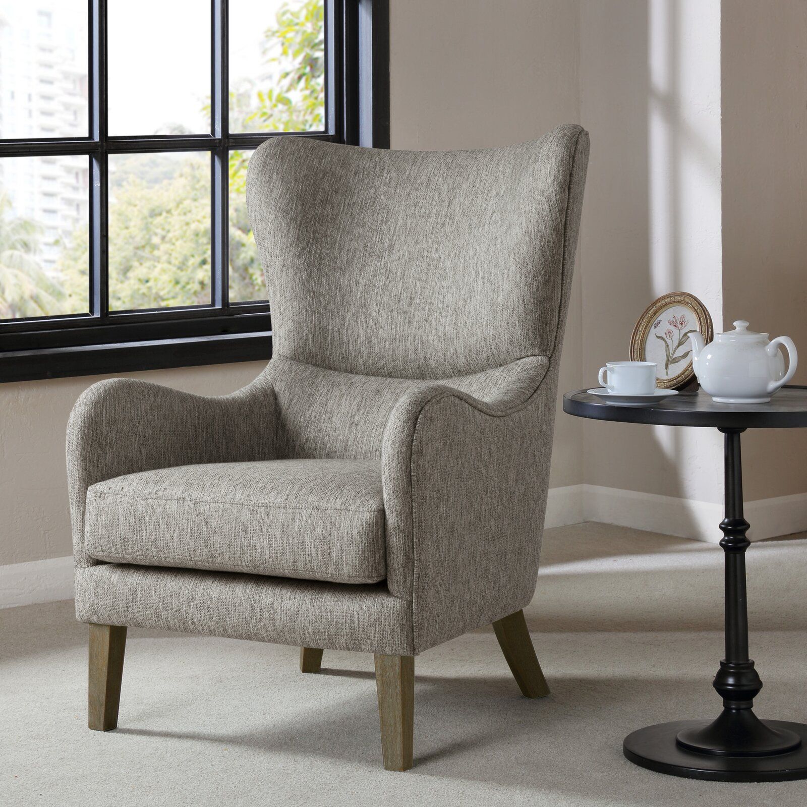 Oday Wingback Chair thumbnail 6
