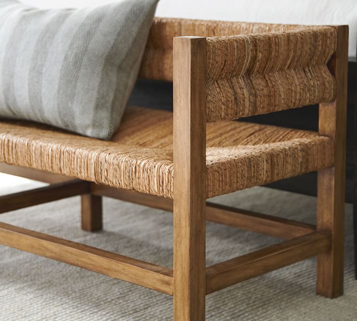 Malibu Woven Bench thumbnail 4