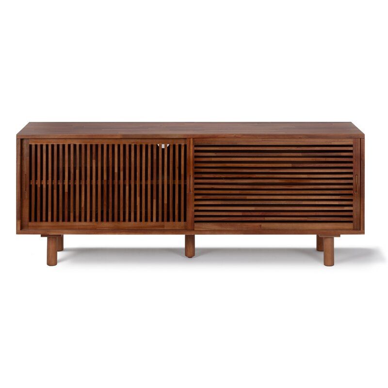 Jaime Acacia Solid Wood TV Stand thumbnail 2