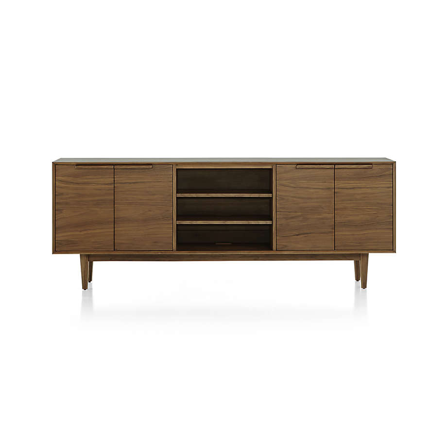 Tate Walnut 80 Media Console thumbnail 2
