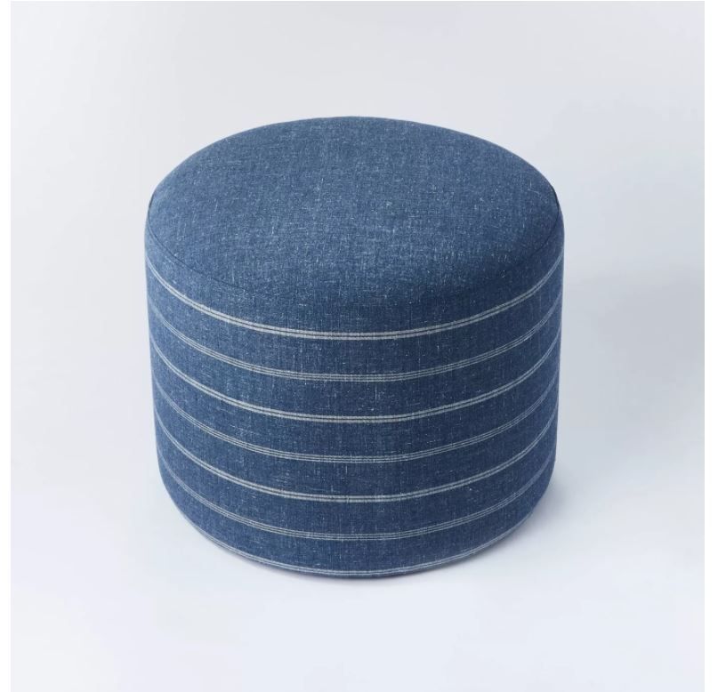 Lynwood Upholstered Round Cube thumbnail 3
