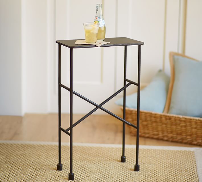 Zane 14 Metal Accent Table thumbnail 2
