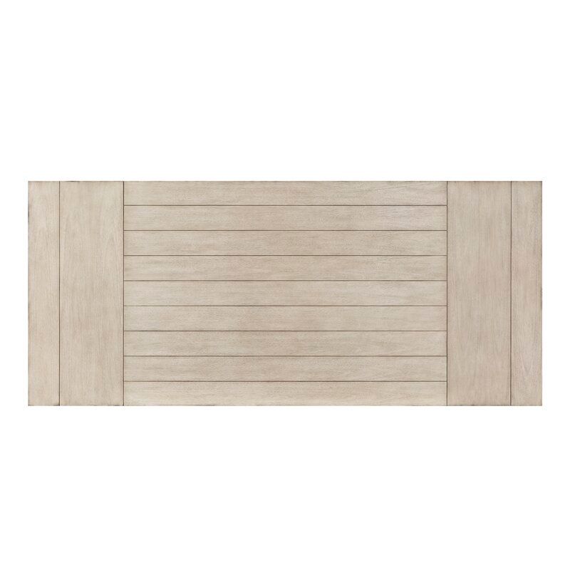 White Beachem Extendable Pine Dining Table thumbnail 4