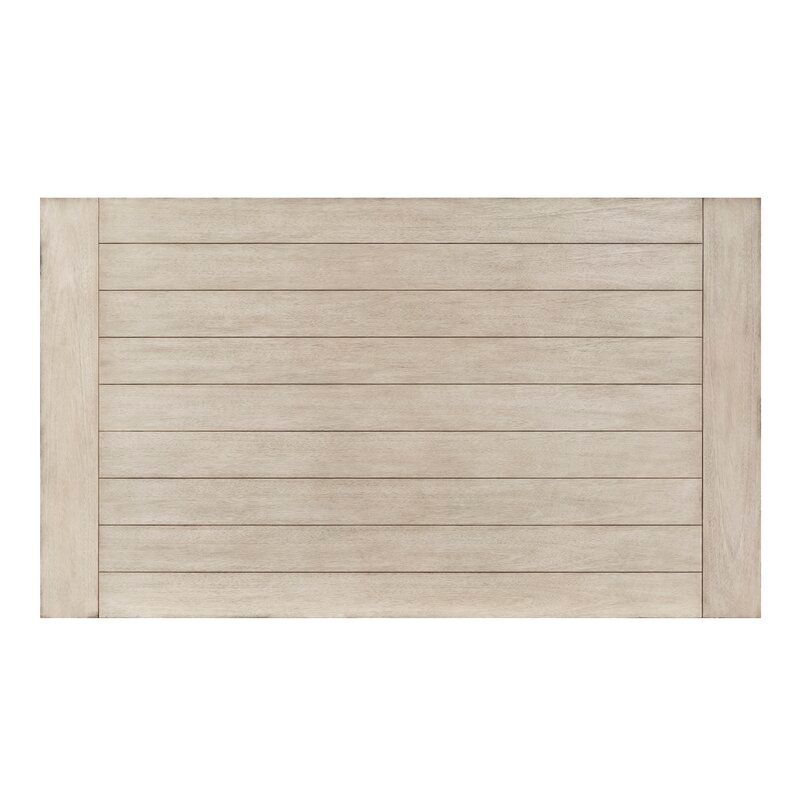 White Beachem Extendable Pine Dining Table thumbnail 5