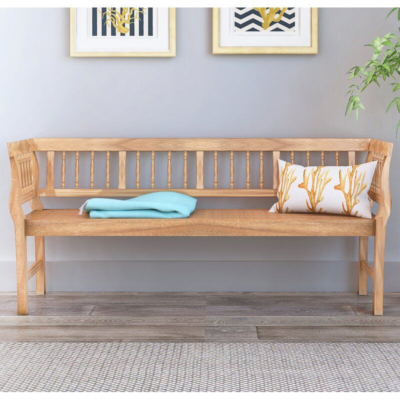 Millard Wood Bench thumbnail 5