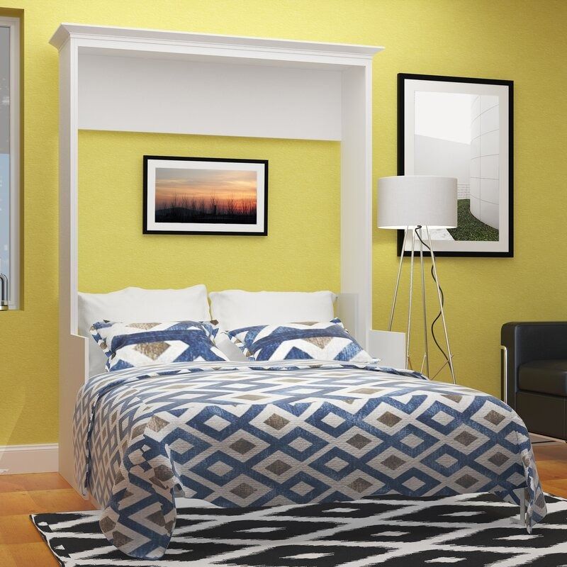 Avalon Full Portrait Wall Bed with Desk-Queen thumbnail 2