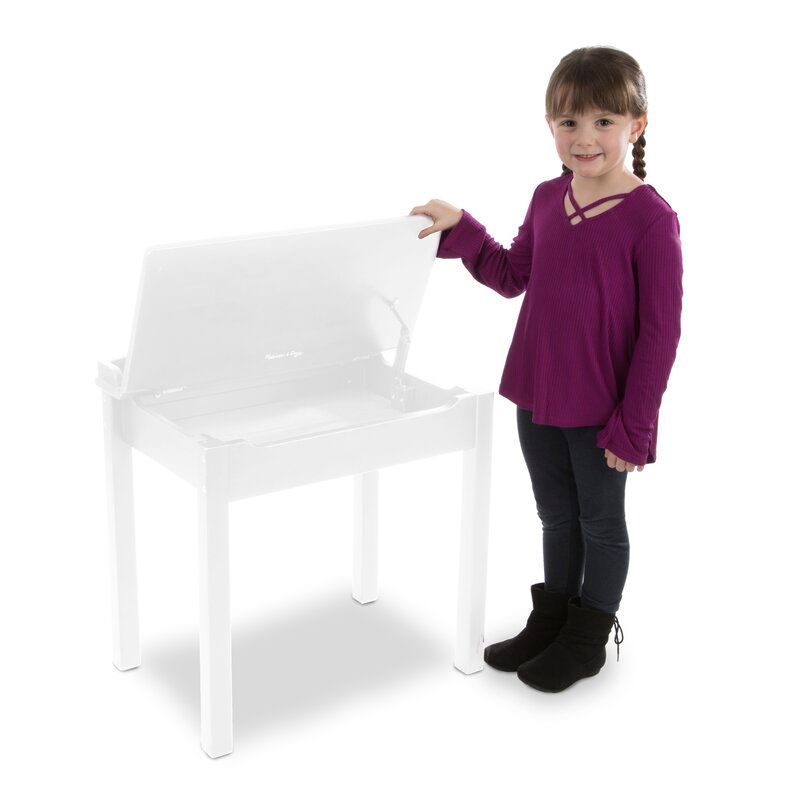 White Kids Writing Desk thumbnail 2