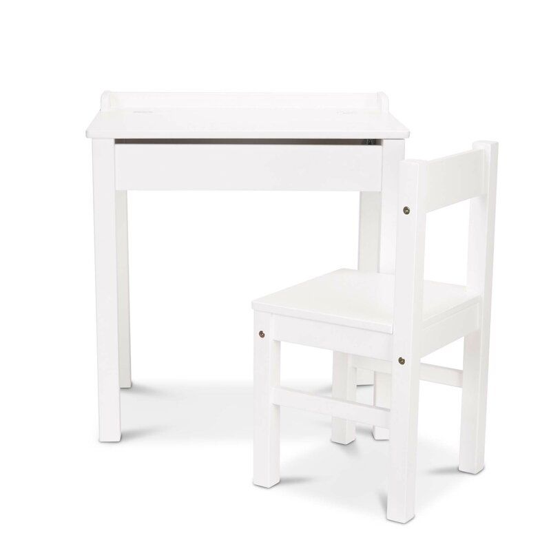 White Kids Writing Desk thumbnail 3