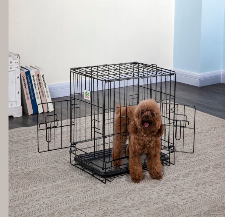 Go Pet Club Foldable Metal Dog Crate thumbnail 3