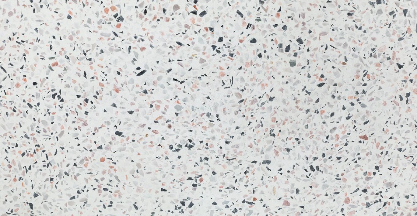 Solina white terrazzo stool thumbnail 5