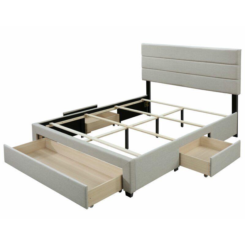 Desoto Upholstered Storage Standard Bed thumbnail 2