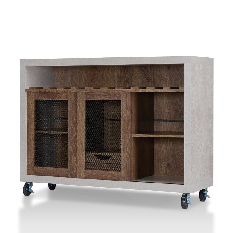 Dickenson Wide 1 Drawer Server thumbnail 2