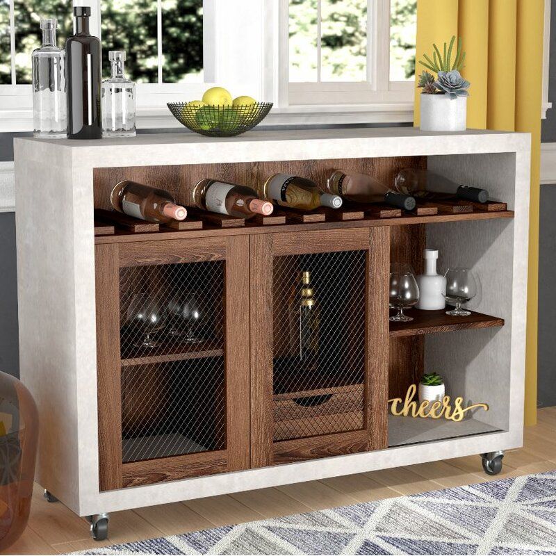 Dickenson Wide 1 Drawer Server thumbnail 4