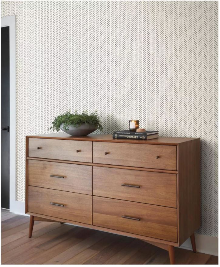 RoomMates Pick Up Sticks Magnolia Home Wallpaper thumbnail 2