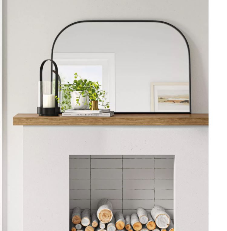 36 24 Over the Mantel Mirror Natural MDF Back Project 62 thumbnail 2
