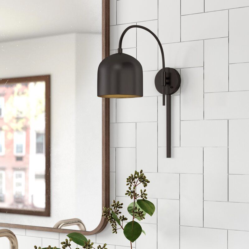 Karlie One Light Plug In Armed Sconce thumbnail 5