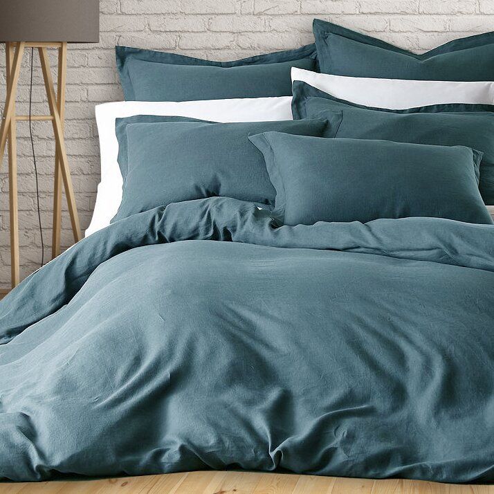 Murray Linen Duvet Cover Set thumbnail 2