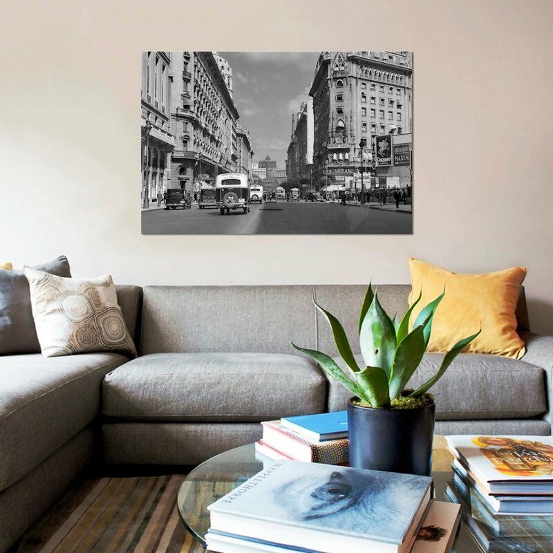 The Diagonal Norte Photographic Print on Wrapped Canvas thumbnail 2