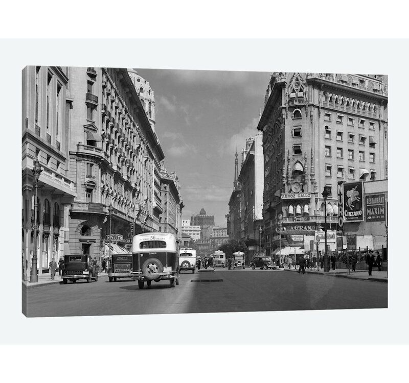 The Diagonal Norte Photographic Print on Wrapped Canvas thumbnail 3