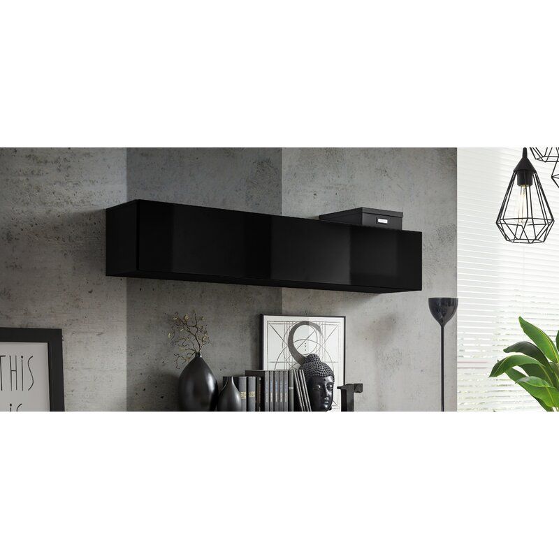 Kaira Wall Mounted Media Floating Shelf thumbnail 2