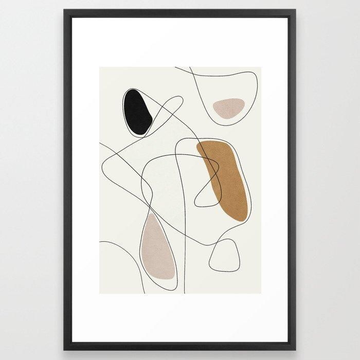 Thin Flow II  Art Print With Frame 24" x 36" thumbnail 2