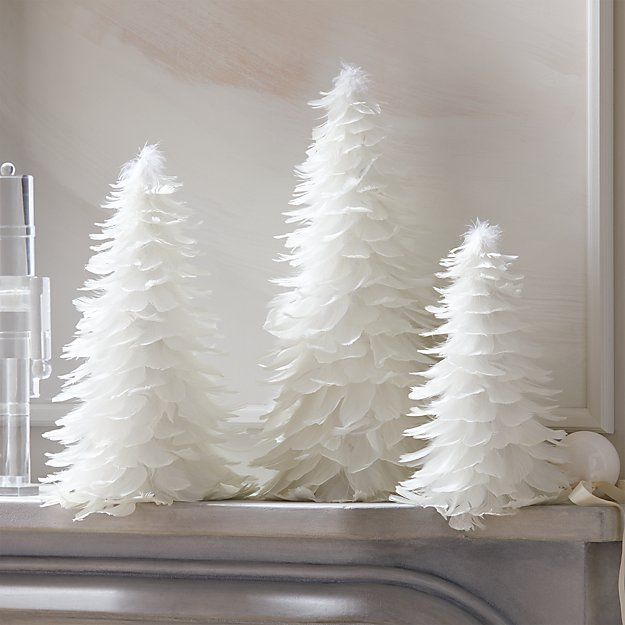 FEATHER WHITE SMALL TREE thumbnail 2