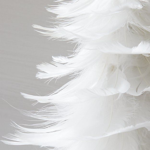 FEATHER WHITE SMALL TREE thumbnail 3