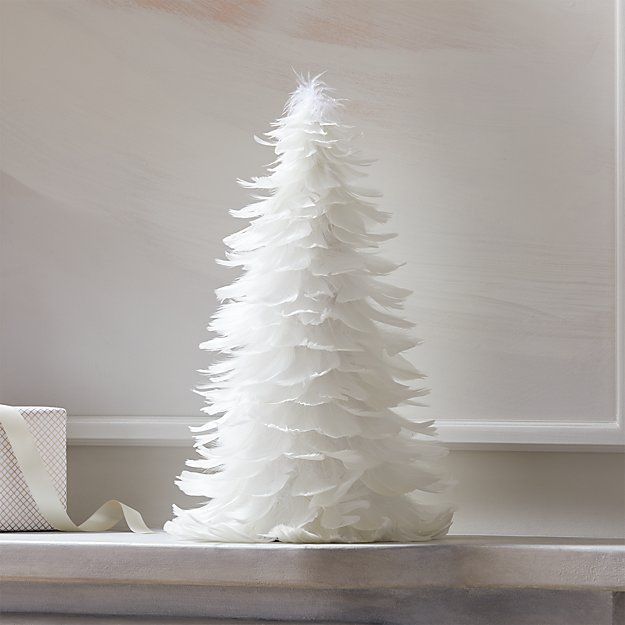 FEATHER WHITE SMALL TREE thumbnail 4
