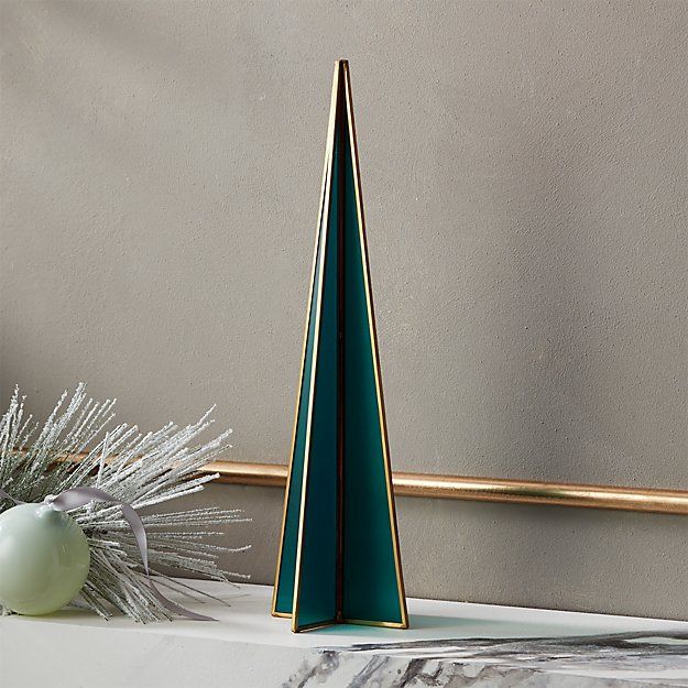 FLASH MILK GLASS TEAL TREE MEDIUM thumbnail 4