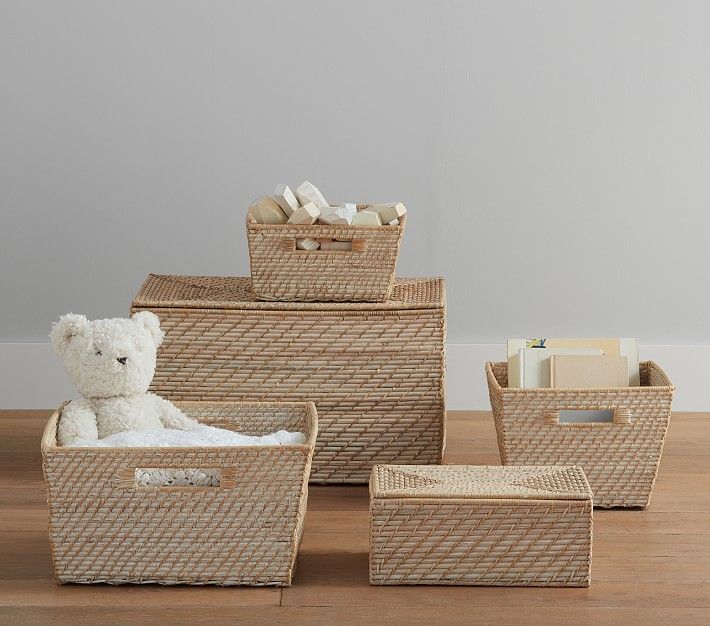 Quinn White Washed Baskets thumbnail 4
