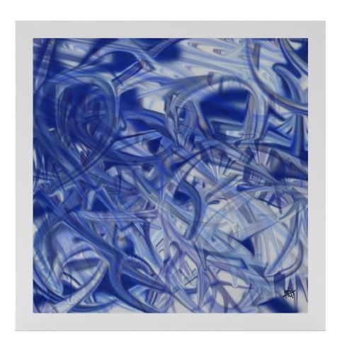 Frozen Bliss Art Print With Frame thumbnail 3