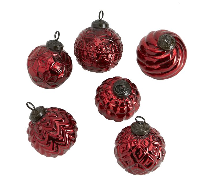 Mercury Glass Adorned Ornaments3 thumbnail 2