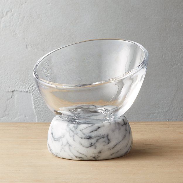 Askew Small Glass And Marble Bowl thumbnail 3