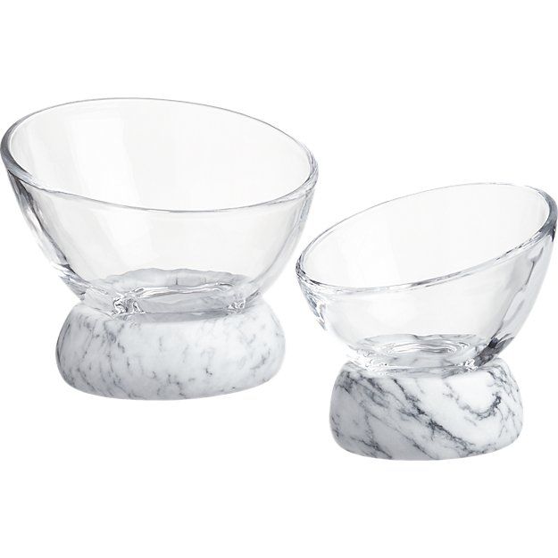 Askew Small Glass And Marble Bowl thumbnail 4