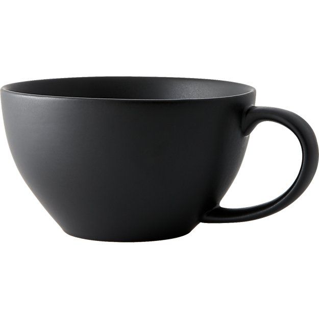 CRISP MATTE BLACK MUG thumbnail 2