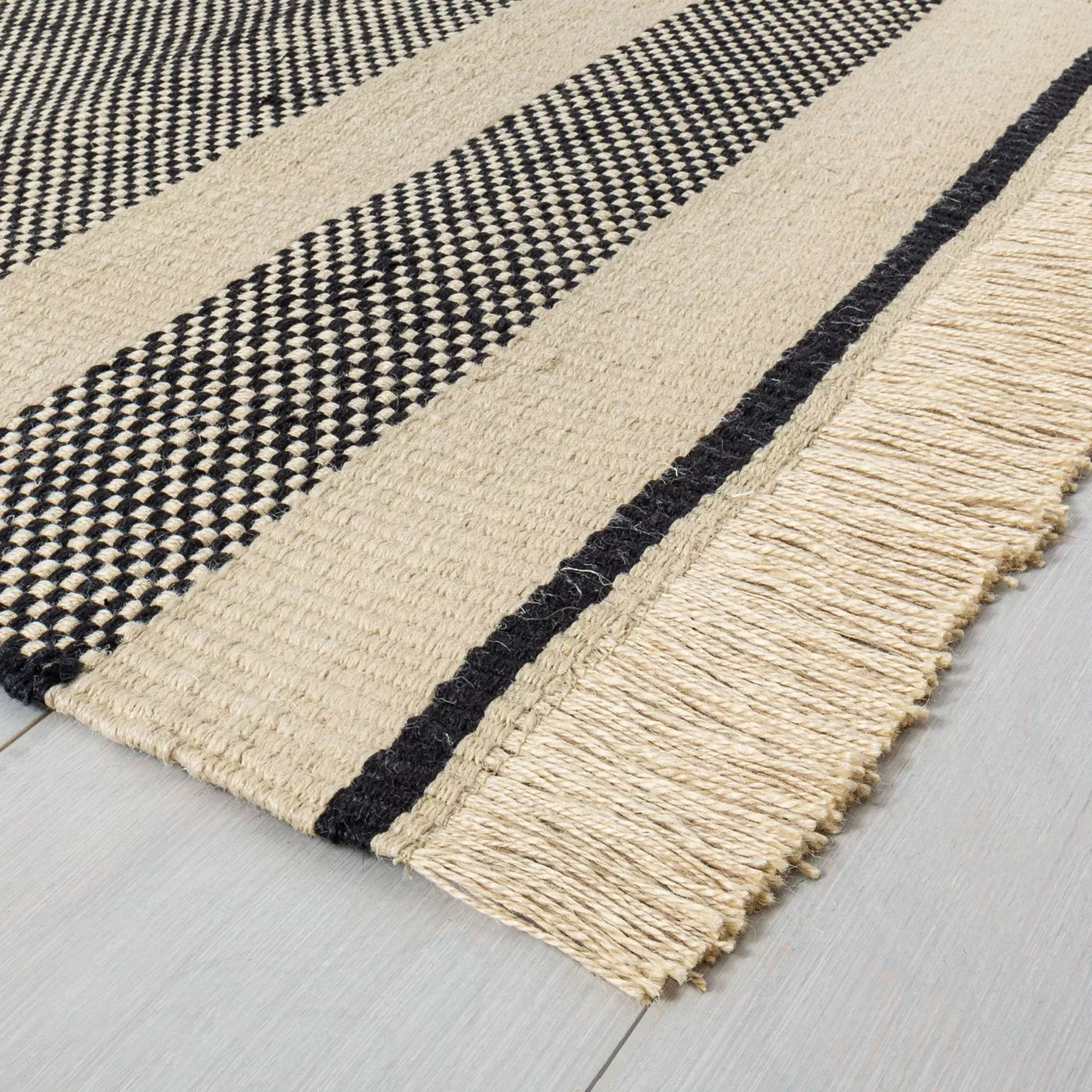 Jute Rug Hearth and Hand with Magnolia-2'4"x7' thumbnail 2