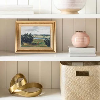 Framed Canvas with Molding Antique thumbnail 2