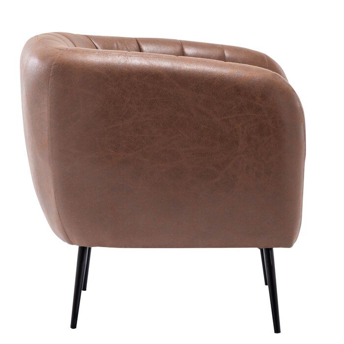 Indianola Modern Barrel Chair thumbnail 2