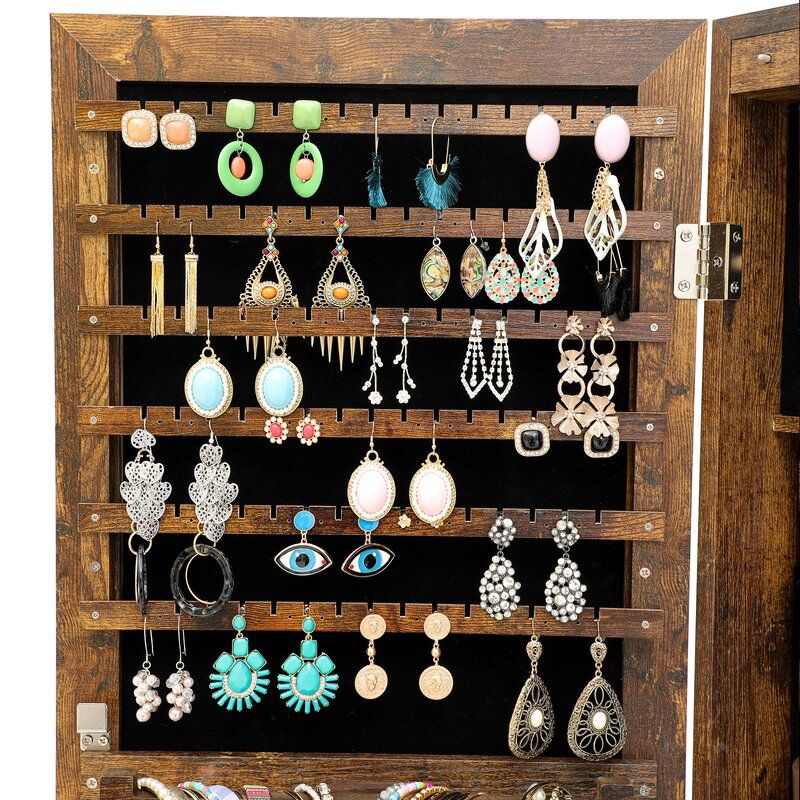  Jewelry Storage Mirror Cabinet thumbnail 3