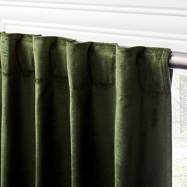 Cotton Viscose Evergreen Curtains thumbnail 2